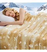 PFASDFW Cooling Blanket Throw Size (50"x70"), Double Sided Ice Cold Blanket for Hot Sleepers, Tra...