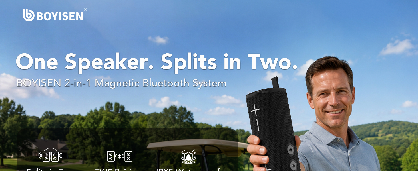 blue tees golf speaker golf cart speaker magnetic bluetooth speaker magnetic speaker