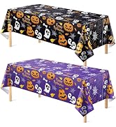 OHOME Halloween Decorations - Halloween Decorations Indoor Outdoor - Disposable Plastic Halloween...