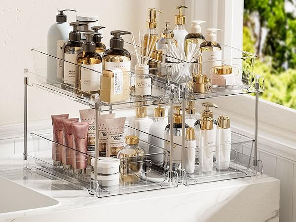 bathroom coutertop organizer