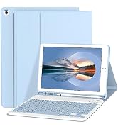 Divufus Keyboard Case for iPad 9th/8th/7th Generation 10.2 Inch [Magnetic Detachable Wireless Key...