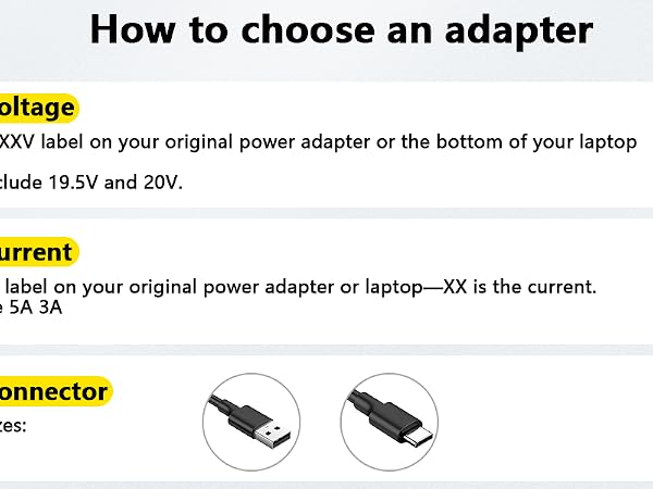 45w laptop charger