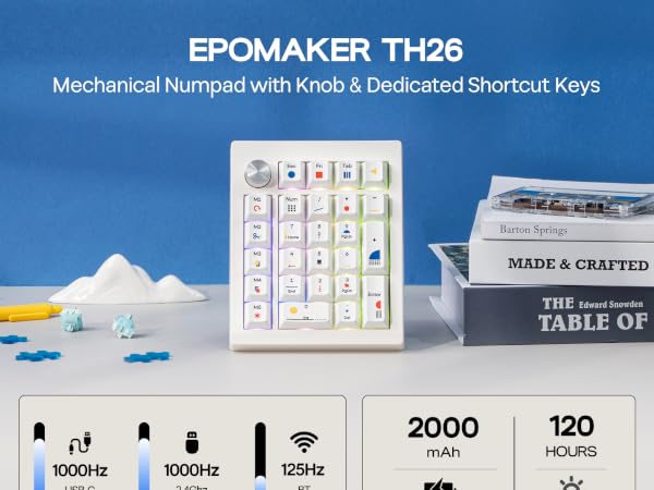 EPOMAKER TH26 Wireless Numpad