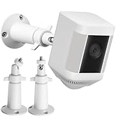 Riyitauto Ring Camera Mount 360-Degree Adjustable Mounting Bracket for Ring Spotlight Cam Battery...