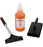The FryOilSaver Co. 3 Piece Griddle Cleaning Kit | Grill Liquid, Scraper, & Scrubber | Grill Clea...