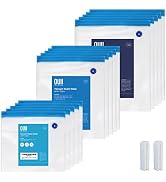 OUII Sous Vide Bags for Joule and Anova Cookers - 20 Reusable BPA-Free Sous Vide Bags, 5 Sandwich...
