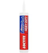 Loctite Power Grab Express Heavy Duty Construction Adhesive, 9 fl oz Cartridge, 1 Pack - Versatil...