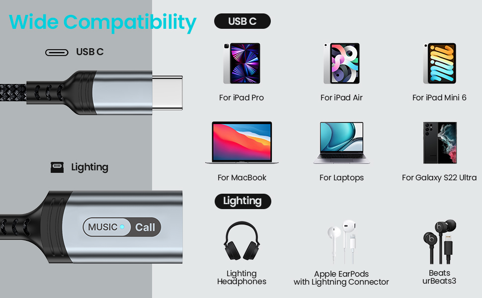 Wide compatibility