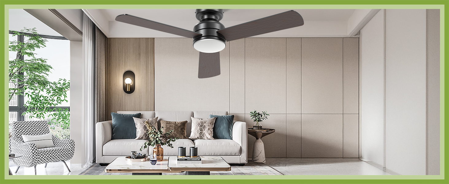 Dimmable Modern Ceiling Fan