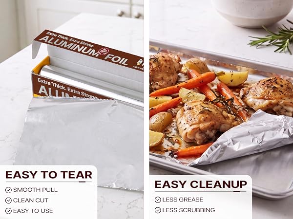 extra heavy-duty aluminum foil