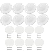 PATIKIL 35 mm Self Adhesive Paste Caster Wheels for Appliance, 8 Set Mini Swivel Wheels Load Capa...