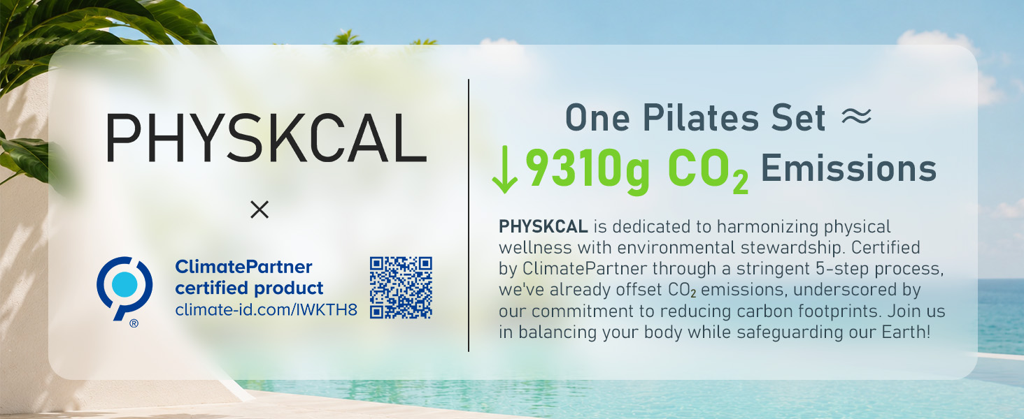 PhysKcal's efforts on sustainable development