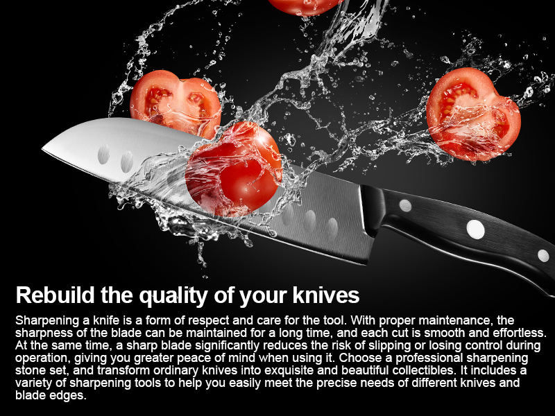 Rebuild the quality of your knives