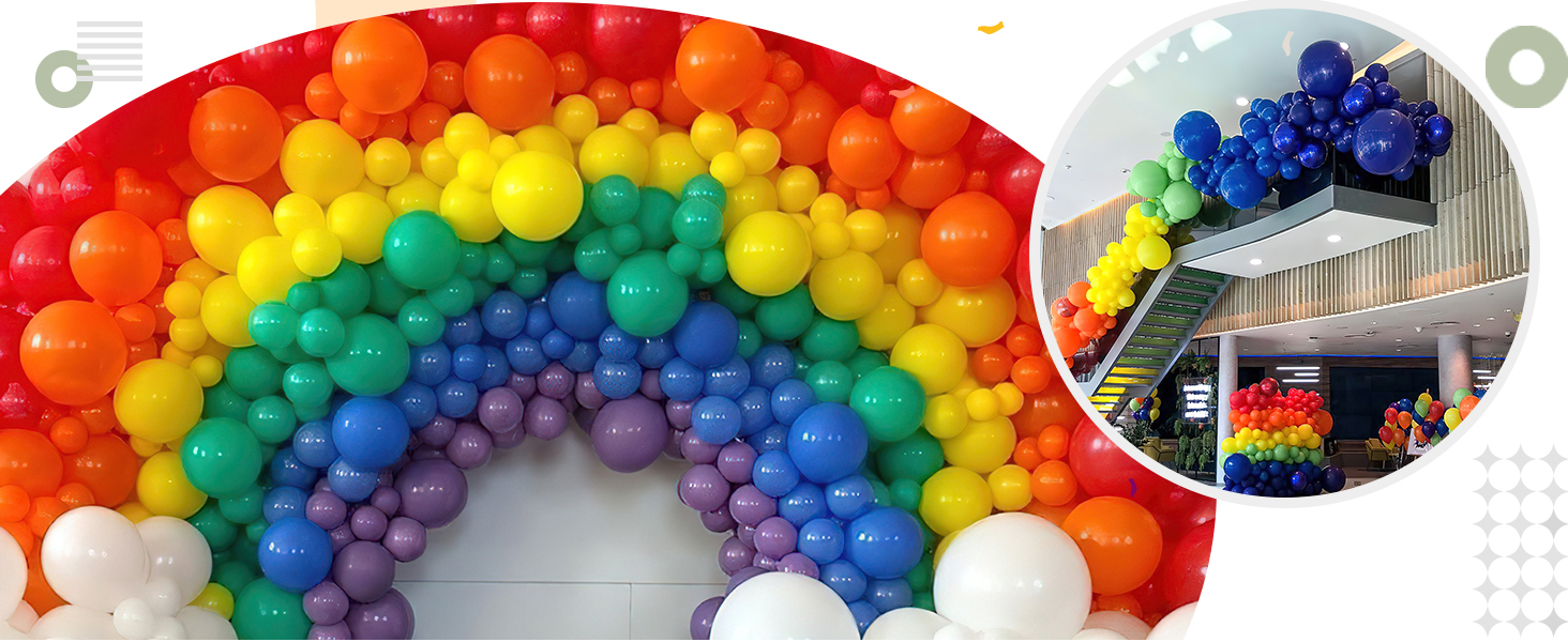 Rainbow Balloon