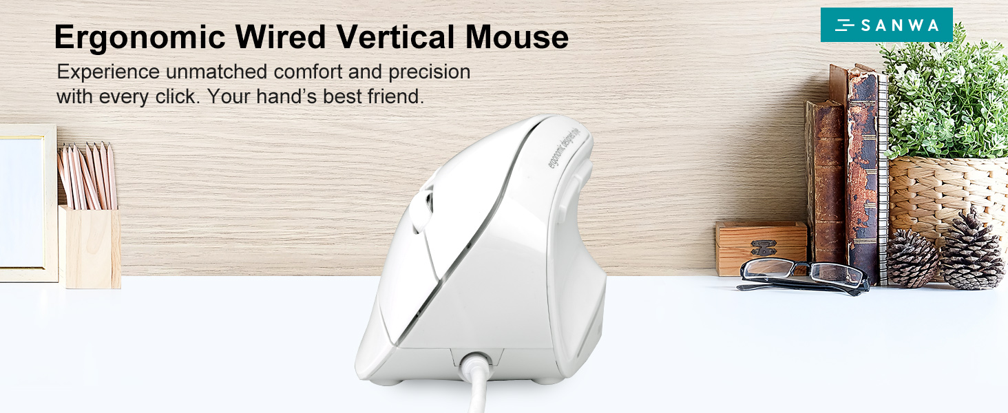 ergonomic mouse wired