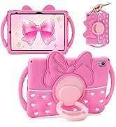 SAMONPOW for iPad A16 Case 11 Inch 2025 iPad 10th Generation Case 10.9 Inch 2022 Kids Case with 3...
