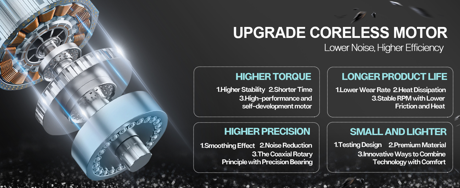 coreless motor, high-performance efile