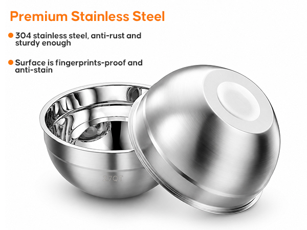 Stainless Steel Mixing Bowls