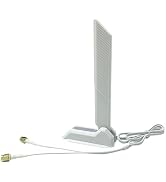 HSSDTECH RP-SMA Dual-Band WiFi 6E Antenna 2.4G 5G 6G for GIGABYTE B760 AORUS Elite AX /B760I AORU...