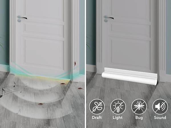 door draft blocker