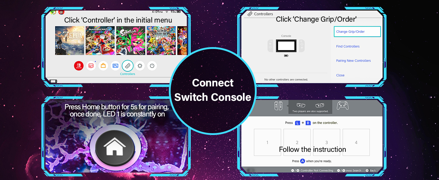 switch controller bluetooth