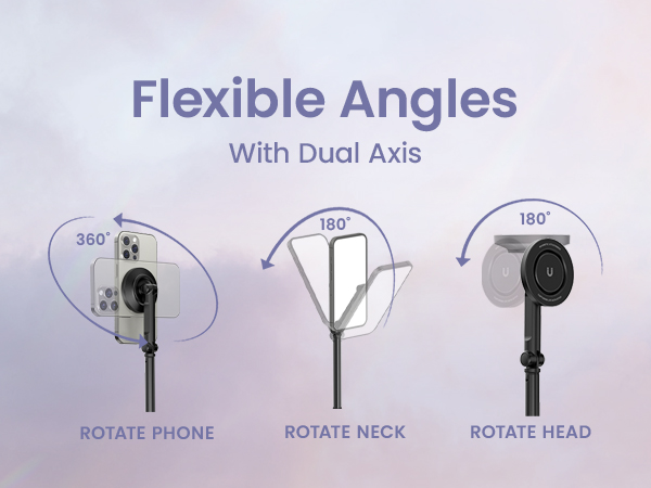 iPhone selfie tripod stand with Bluetooth