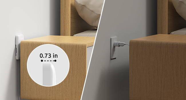 extension cord with outlet cover
