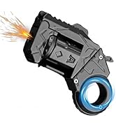 Metal Fidget Toys Gun for Adults - Alloy Fidget Gun Cool Fidget Spinner Gun Slider Dual Form Tran...
