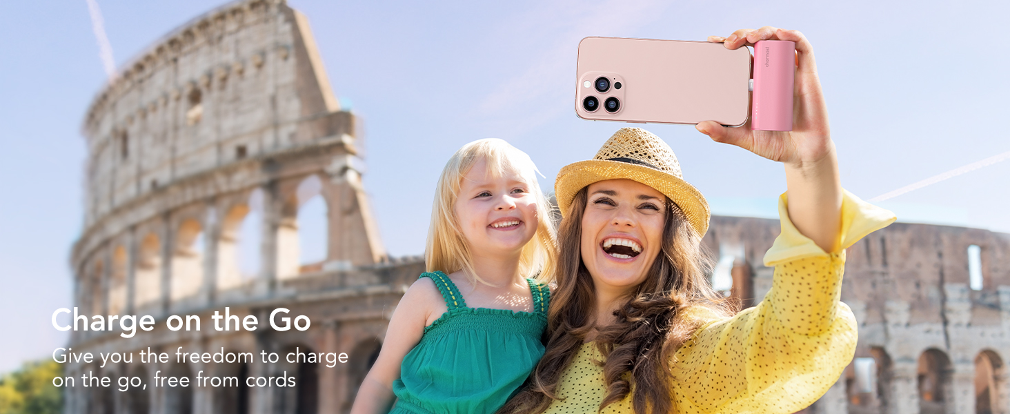 Charmast Small Portable Charger for iPhone