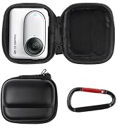 Walking Way Carry Case for Insta360 GO 3S/GO 3, Portable Hard Shell Travel Storage Bag, Action Ca...