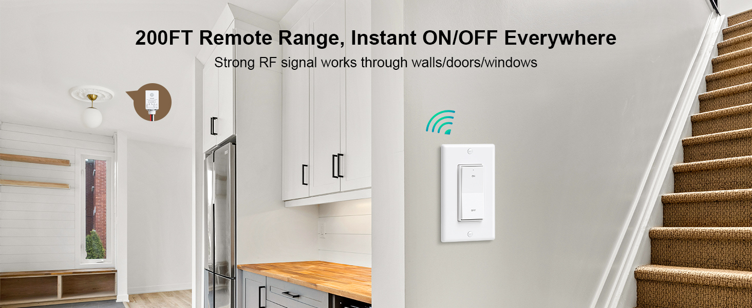 remote control light switch