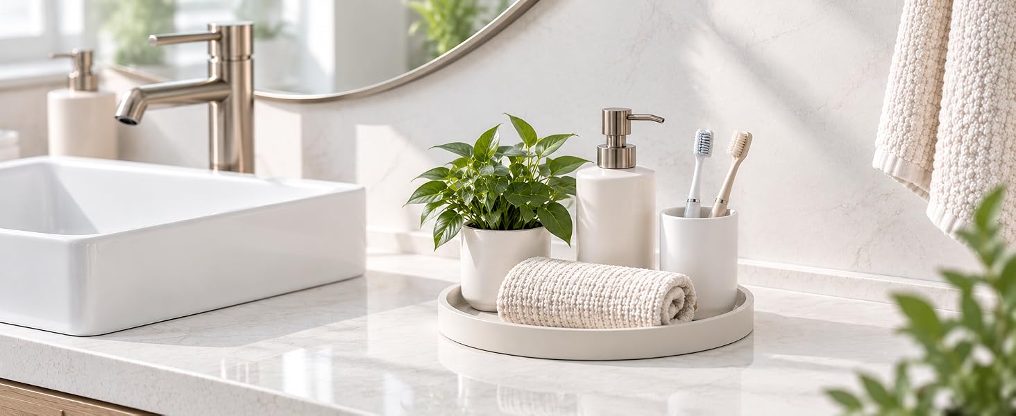 silicone bathroom tray