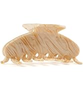 MAORULU Large Acetate Hair Claws - Premium Durable 4 Inch No-Slip Claw Clips for Thick Thin Hair ...