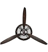 YOUKI Vintage Airplane Propeller Wall Decor,Wall Art,Pilot Gifts,Propeller Wall Sculptures,Aviati...