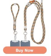 Pulpo 2-in-1 Cell Phone Wrist Strap and Lanyard, Anti Theft Phone Lanyard for Men & Women, Adjust...