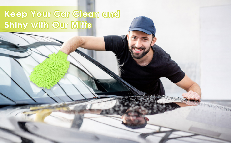 microfiber wash mitt