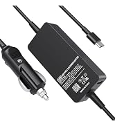 100W Laptop Car Charger USB-C for Dell Latitude/XPS/Precision,MacBook Pro/Air,Lenovo ThinkPad/Yog...