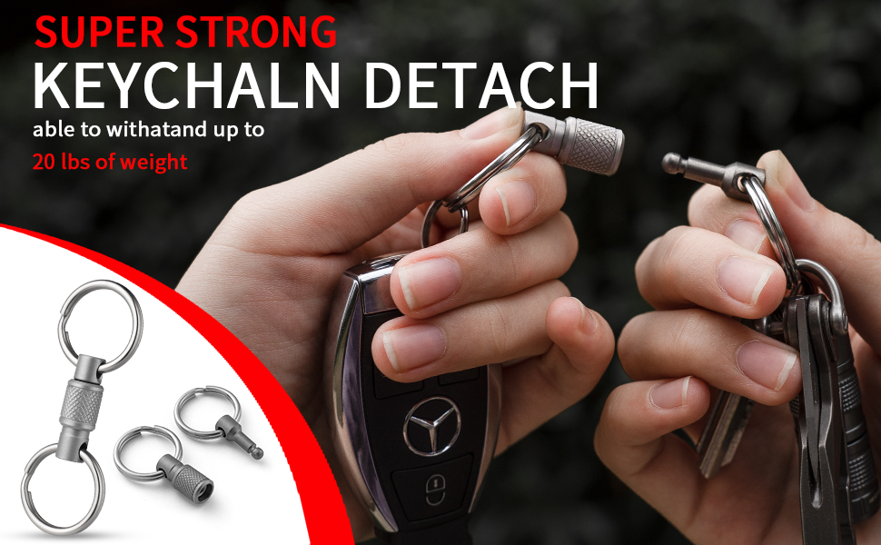 Detachable keychain