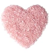 LAIDANLA Rose Quartz Crushed Stone Crystal Chips Bulk Natural Gemstones Healing Reiki Crystals Mi...