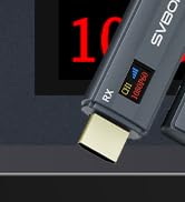 SVBONY ST2 Wireless HDMI Transmitter and Receiver, 5G Transmission, Plug&Play Portable HDMI Wirel...