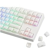 EPOMAKER Lusterfly Jelly Keycaps Set - 123 Keys Double-Shot Laser Engraved, MDA Profile, ABS+PC, ...