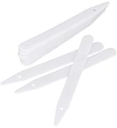 KINGLAKE 100 Pcs 6 Inch Thick Plastic Plant Nursery Garden Labels, Plant Name Waterproof Identifi...