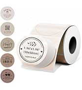 Phomemo M110 Labels, 2 Inch Round Thermal Stickers for M110/M100/M220/M108/M221 Label Printer, Co...