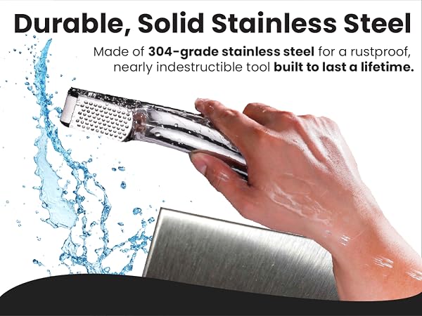 Durable, Solid Stainless Steel