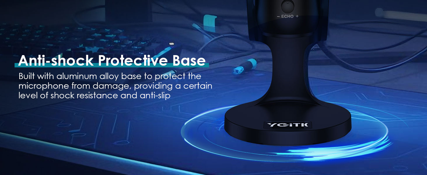 USB-C microphone for gaming