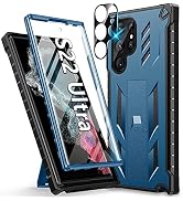 for Samsung Galaxy S22 Ultra Case: Military Grade Drop Proof Rugged Protective S22ultra 5G Mobile...