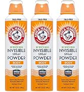 Arm & Hammer Invisible Body Powder Spray, Clear Talc-Free Body Odor & Sweat Control For Men & Wom...