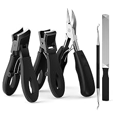 toenail clippers, heavy-duty, thick nails, ingrown toenails, nail care, grooming kit