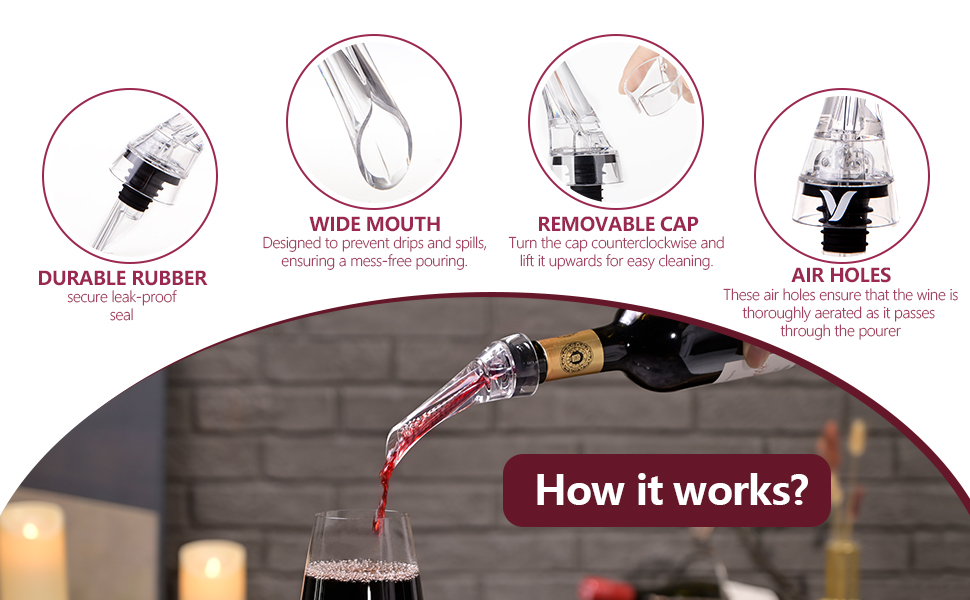 premium wine aerator decanter