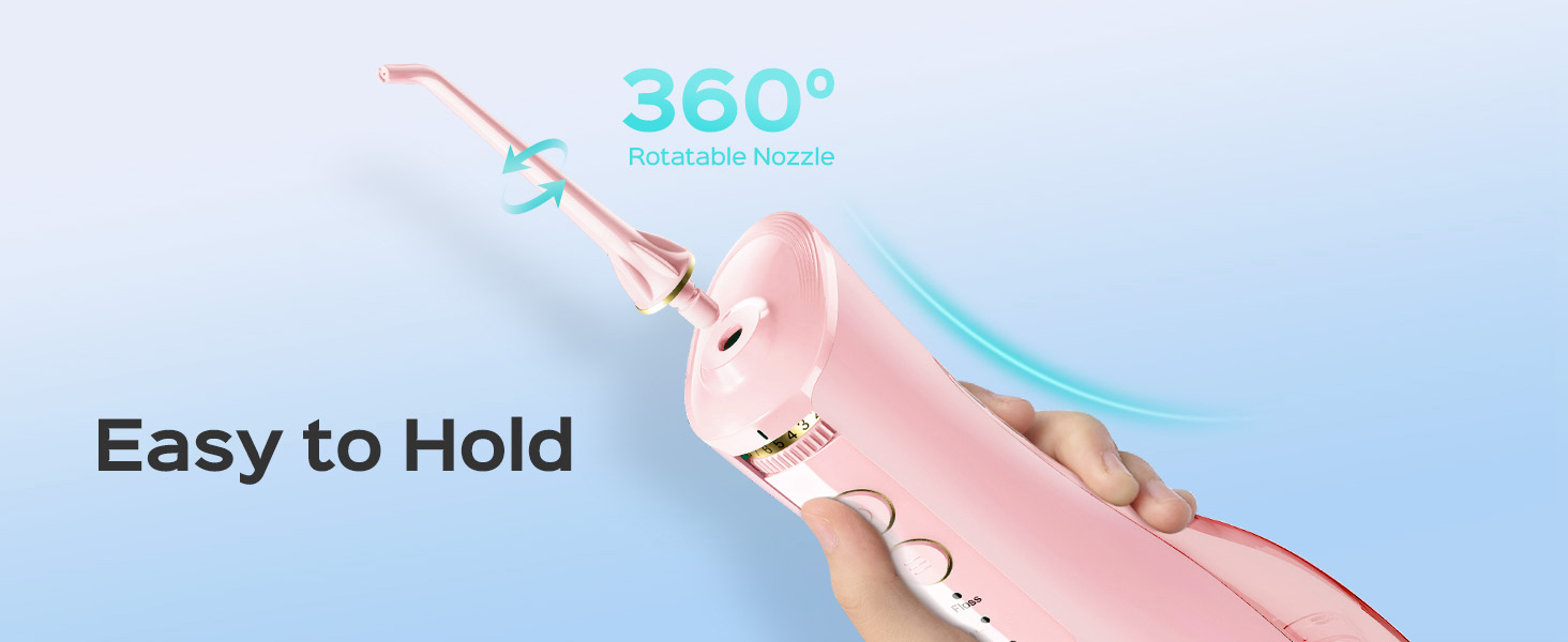 water flosser pink